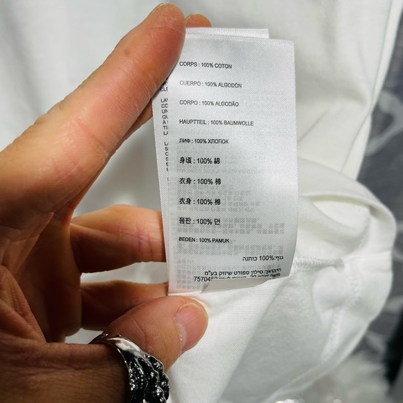 NWT Men’s X-Small New Balance Athletics Psych Varsity Tee In White/Black/Green - Picture 14 of 15